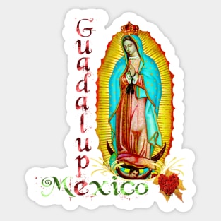 Our Lady Guadalupe Virgin Mary of Mexico Mexican Tilma Juan Diego 202-2020 Sticker